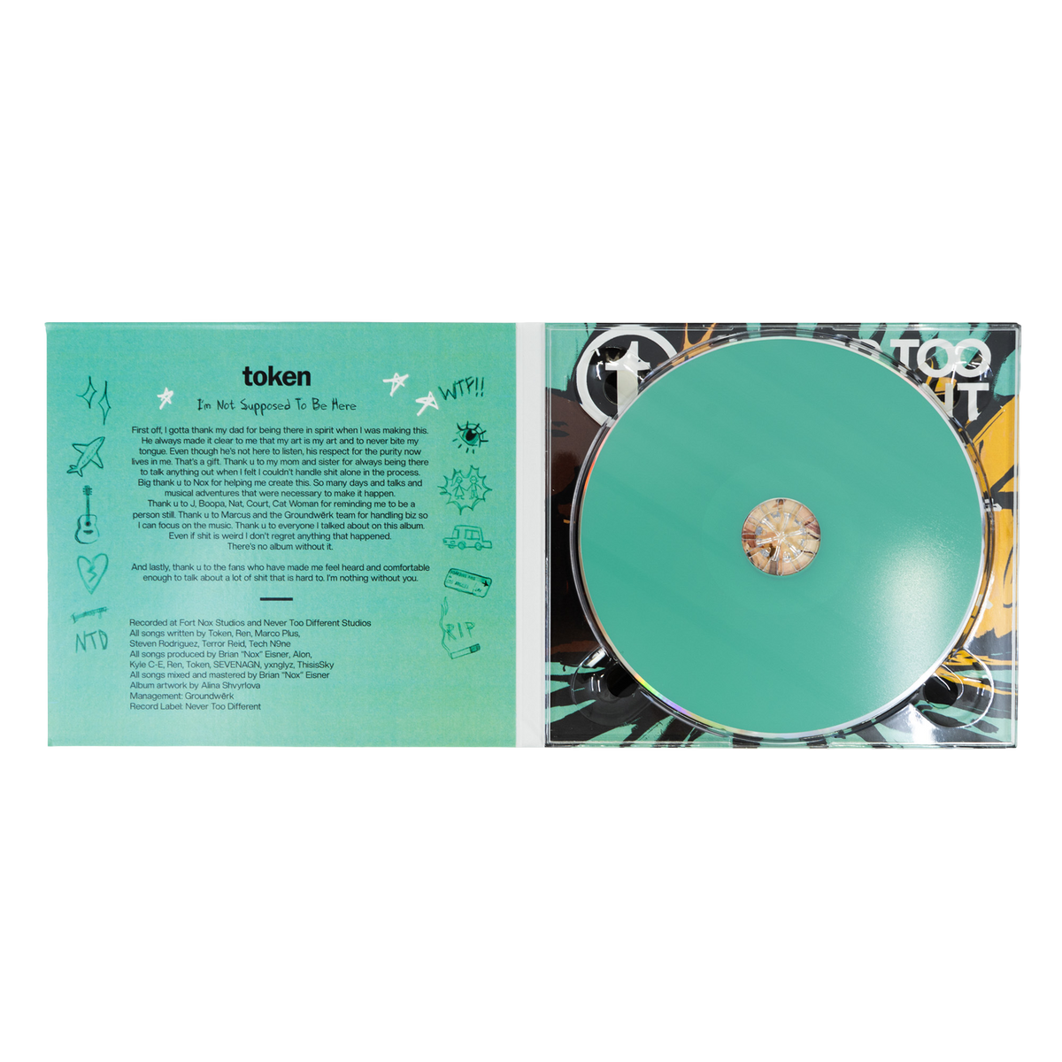 I'm Not Supposed To Be Here CD